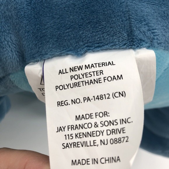 Disney Stitch Plush Stuffed Animal Sitting Toy Jay Franco & Sons Oeko-Tex 17" - Picture 11 of 12